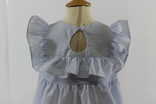 Mavora Girl Set - Blue Stripe Seer