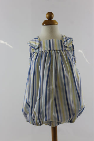 Hayes Bubble - yellow peri stripe