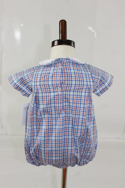 Jack Bubble - Aqua Blue Plaid