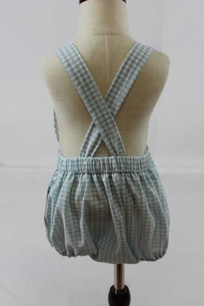 Joseph Sunsuit - Blue Check Seer