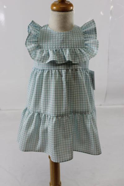 Movora Dress - Blue Check Seer