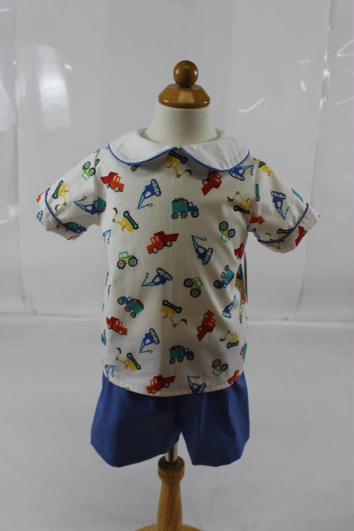 Tyler Boy Short Set S/S  - Dumper Truck