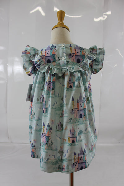 Aubrey Dress - Fairy Toile