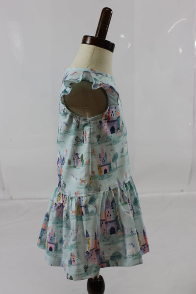 Dropwaist Dress - Fairy Toile