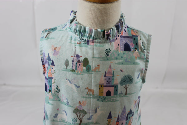 Meg Apron Dress - Fairy Toile