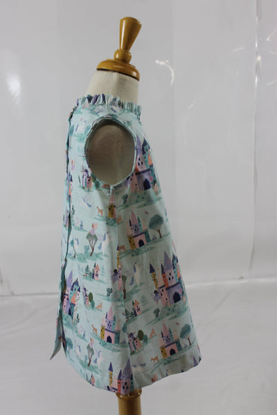 Meg Apron Dress - Fairy Toile