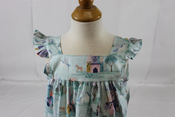 Perry Dress - Fairy Toile