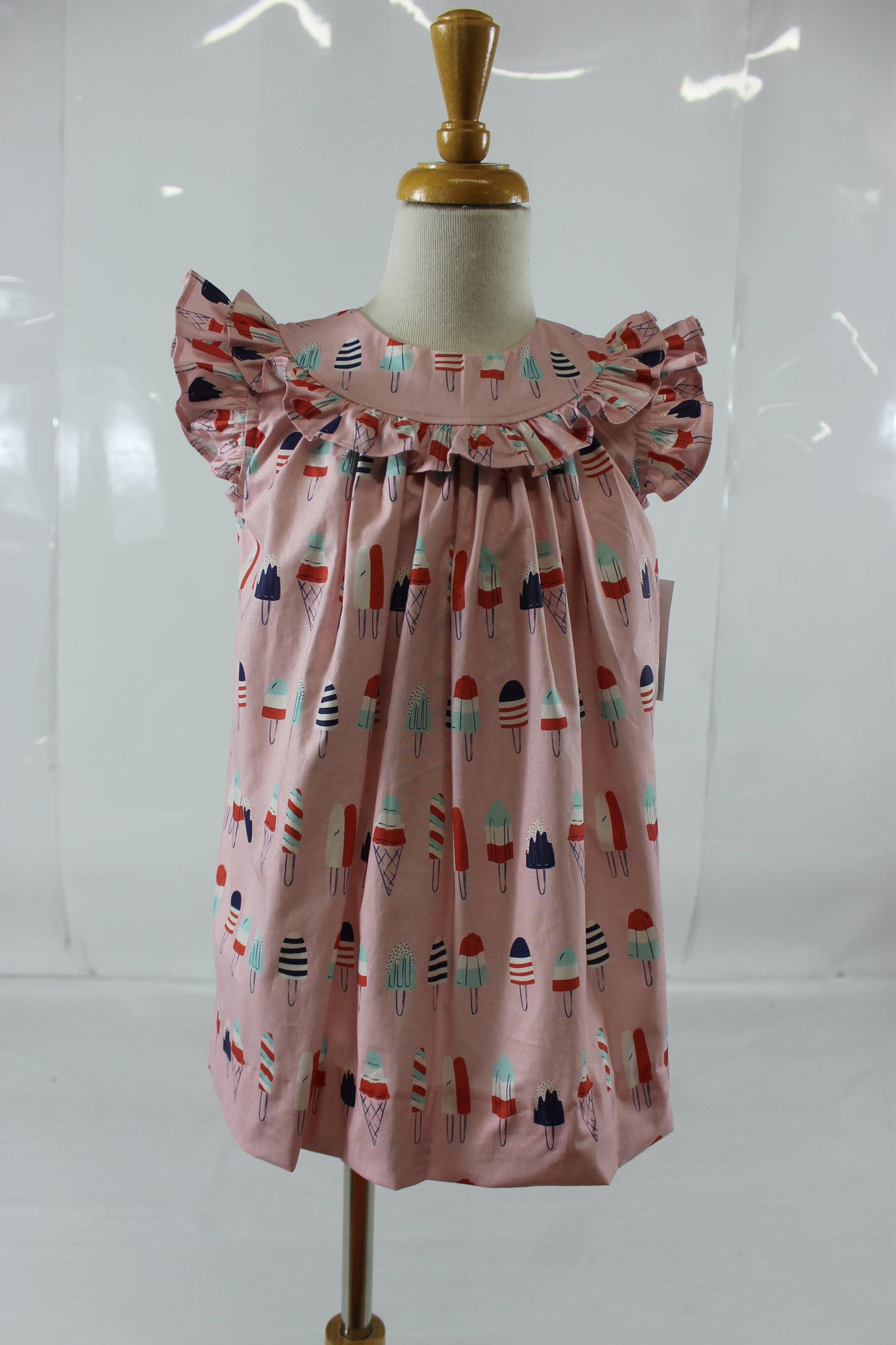 Aubrey Dress with Angel - Lolipop