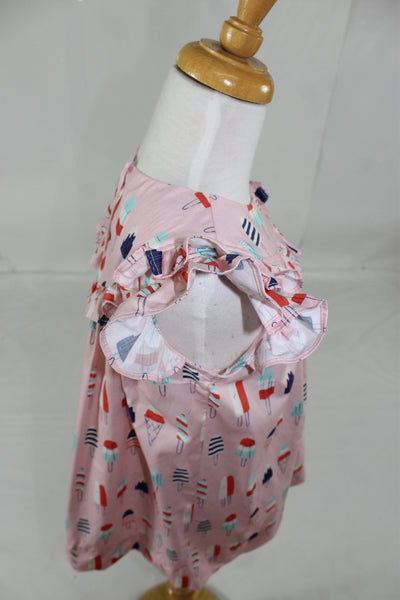 Aubrey Dress with Angel - Lolipop