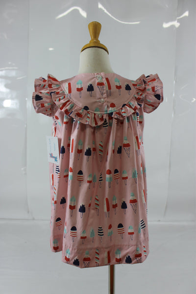 Aubrey Dress with Angel - Lolipop