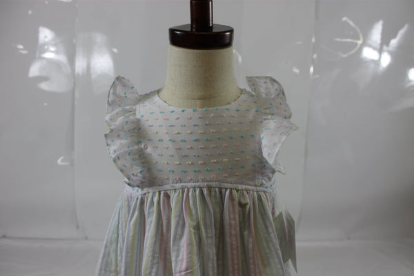 Brook Dress - Pastel Stripe