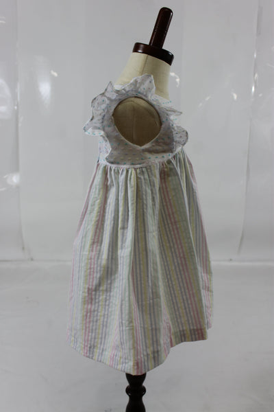 Brook Dress - Pastel Stripe