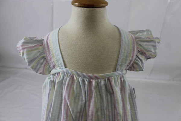 Isla Bloomer Set - Pastel Stripe