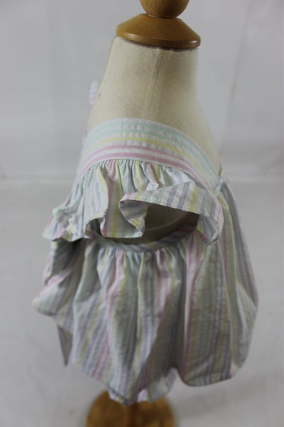 Isla Bloomer Set - Pastel Stripe