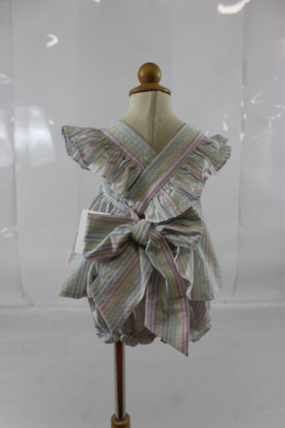 Isla Bloomer Set - Pastel Stripe