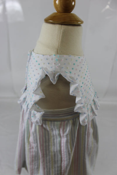 Nora Dress - Pastel Stripe