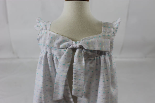 Perry Girl Band Set - Pastel Swiss Dot