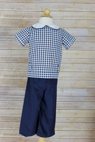 Harrison Boy Set - Navy Corduroy