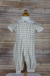 Sam Bubble - Khaki Plaid