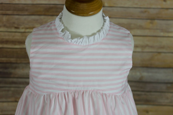 Addison Girl Set - Pink Stripe