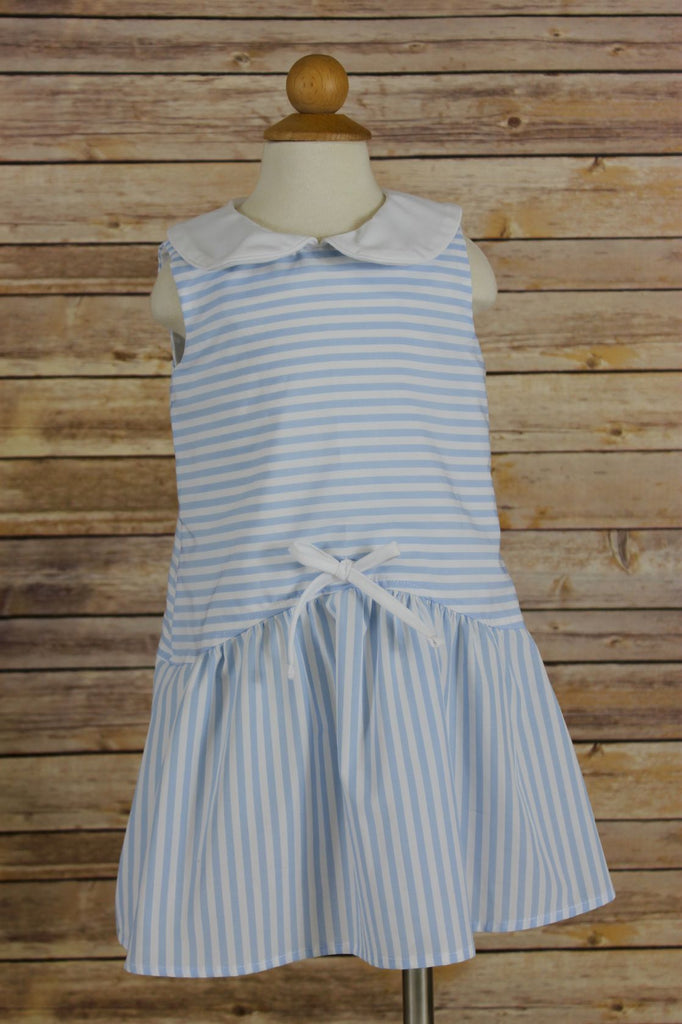 Drop waist Dress - Blue Stripe Drop waist Dress - Blue Stripe